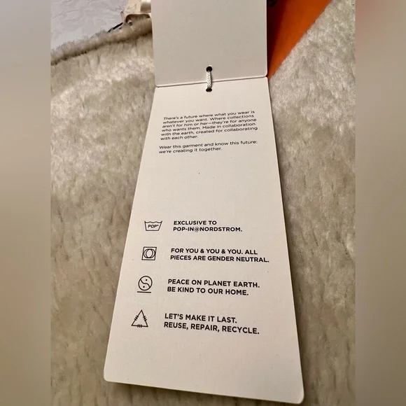 Eileen Fisher Soft Cream Tote Bag - Picture 4 of 8